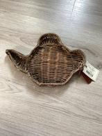 Riviera Maison Riet Schaal/Mand rustic rattan teapot mini, Schaal, Ophalen of Verzenden, Zo goed als nieuw, Riet