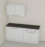 NIEUW  KEUKENBLOKJES 180 cm WIT nog 2 stuks op voorraad, Huis en Inrichting, Keuken | Complete keukens, Ophalen, Nieuw, Wit, Overige typen