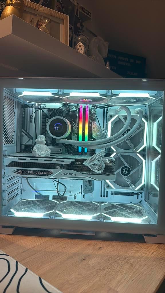 Game Pc  RX7800xt Ryzen 9 7900x 32gb ram ddr5, Computers en Software, Desktop Pc's, Zo goed als nieuw, 4 Ghz of meer, SSD, 32 GB