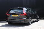 Volvo V60 2.0 B3 R-Design 164PK | AUT. | MEMORY | LEDER | |, Auto's, Stof, 4 cilinders, 1969 cc, Zwart