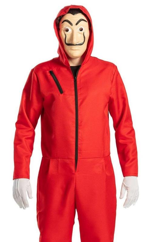 La Casa De Papel overall met masker, Kleding | Heren, Carnavalskleding en Feestkleding, Nieuw, Kleding, Carnaval, Overige maten