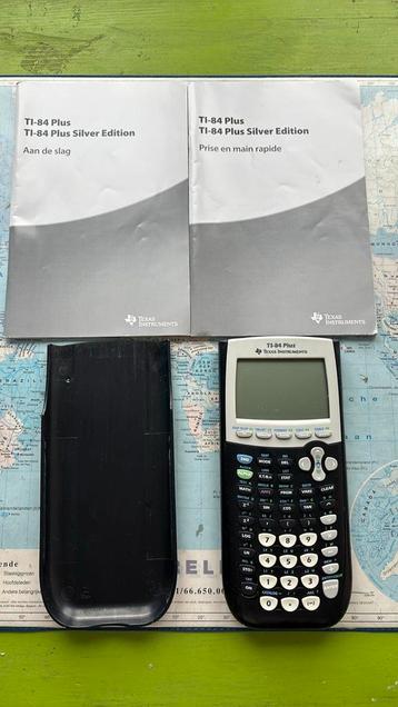 Grafische rekenmachine TI-84 Plus Silver edition beschikbaar voor biedingen