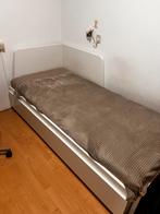 Flekke bed bank 1/2 persoons wit, Ophalen, Verstelbaar, Eenpersoons, Wit