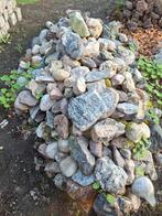 Partij gebruikte vijverstenen gratis ophalen, Tuin en Terras, Grind, Keien en Split, Gebruikt, Graniet, Ophalen of Verzenden, Kei