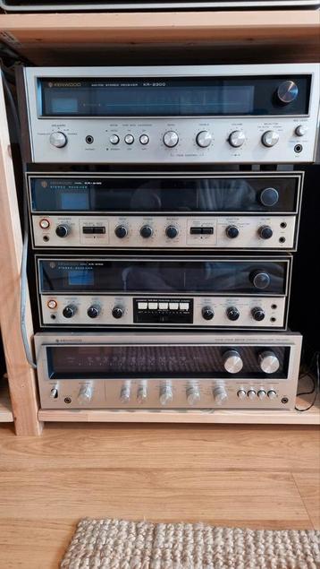 Kenwood KR-3130  & Kenwood KR-4140 vintage 70s  beschikbaar voor biedingen