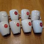 8 Senseo Douwe Egberts Mokken, Gebruikt, Keramiek, Ophalen of Verzenden, Effen