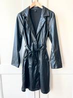 Shein jas lederlook zwart knielengte, maat M/38 - nieuw, Kleding | Dames, Jassen | Zomer, Ophalen of Verzenden, Nieuw, Maat 38/40 (M)