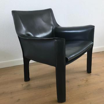 Cassina CAB 414 fauteuil stoel chair Bellini grijs beschikbaar voor biedingen