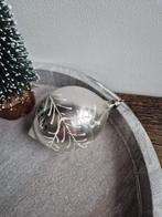 Vintage kerstbal pegel met takjes 492, *, Gebruikt, *, Ophalen of Verzenden