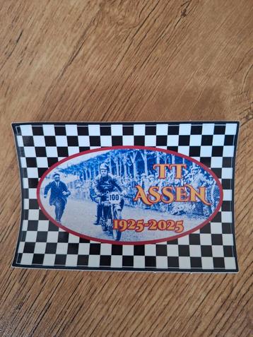 Stikkers + onderzetter tt Assen 100 jaar beschikbaar voor biedingen