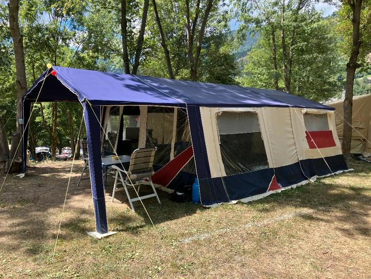 Jamet Arizona vouwwagen (2010), Caravans en Kamperen, Vouwwagens, Jamet, meer dan 6, Blauw, Aanwezig, Ophalen