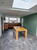 Tafel en stoelen, Ophalen, Gebruikt, 100 tot 150 cm, Eikenhout