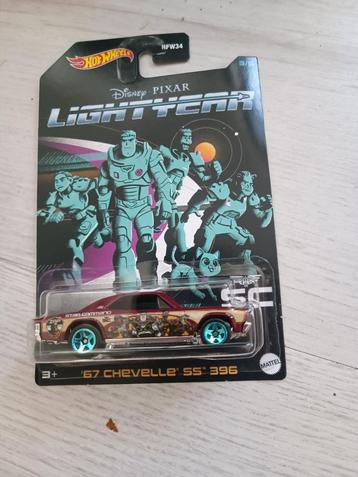 hot wheels lichtyear disney pixar '67 chevelle ss 396 nieuw beschikbaar voor biedingen