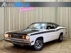 Plymouth Valiant Sport Coupe / Duster / 4-Speed Manual / 318, 230 pk, Zwart, Wit, Leder