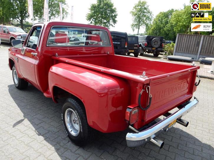Chevrolet C10 PICKUP V8 Automaat Stepside, Auto's, Chevrolet, Te koop, Pick-up, Centrale vergrendeling, Elektrische ramen, Lederen bekleding
