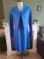 Batida 2 delig pak jurk blazer jasje blauw mt 3 38 M, Blauw, Kostuum of Pak, Batida, Maat 38/40 (M)