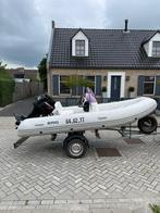 Brig 400 Rib Rubberboot met 40pk Mercury en trailer, Gebruikt, Benzine, Minder dan 70 pk, Overige materialen