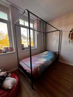 VT wonen bunk hemelbed metaal 90x200, Ophalen, 90 cm, Eenpersoons, Zo goed als nieuw