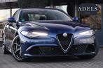 Alfa Romeo Giulia 2.9 V6 Quadrifoglio MonteCarlo Blue Carbon, Automaat, Achterwielaandrijving, Gebruikt, Blauw