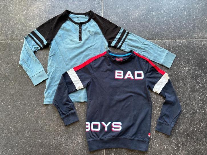 2 Shirts lange mouw 146 We, Kinderen en Baby's, Kinderkleding | Maat 146, Zo goed als nieuw, Jongen, Shirt of Longsleeve, Ophalen of Verzenden
