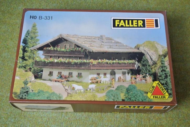 Faller B-331 Alpenboerderij, Hobby en Vrije tijd, Modeltreinen | H0, Nieuw, Brug, Tunnel of Gebouw, Gelijkstroom of Wisselstroom
