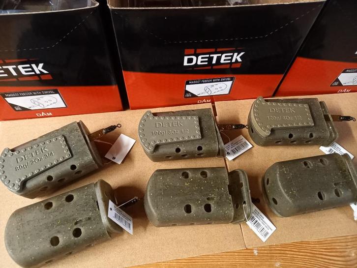 36 stuks Detek Maden korven (Swivel) 80/100/120 grams.., Watersport en Boten, Hengelsport | Witvissen, Nieuw, Overige typen, Ophalen of Verzenden