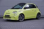 Fiat 500 Abarth Turismo 42 kWh | Cabriolet | Camera | LED |, 12 maanden, Gebruikt, Zwart, 4 stoelen