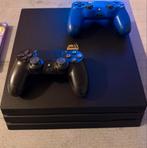 PS4 Pro 1TB + 2 Controllers + Games + Headset + SD, Spelcomputers en Games, Spelcomputers | Sony PlayStation 4, Ophalen, Met 2 controllers