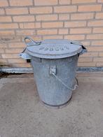 Vintage Zinken Vuilnisbak Utrecht, Ophalen