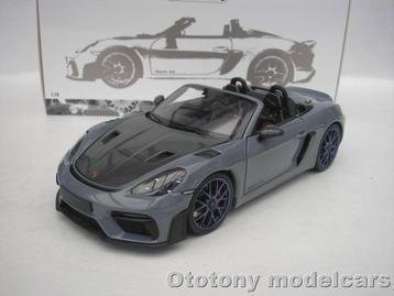 Porsche Spyder RS 2024 Grijs met Weissach  1/18 Minichamps beschikbaar voor biedingen