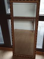 Spiegel, facet geslepen, in goudkleurig gedecoreerde lijst., Huis en Inrichting, Woonaccessoires | Spiegels, Ophalen, Minder dan 50 cm