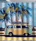 douche scherm gordijn vw volkswagen t2 beach look nieuw, Huis en Inrichting, Nieuw, Overige typen, Ophalen of Verzenden, Overige kleuren