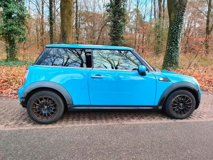 Mini 1.4 16V (95pk) ONE 2007 Blauw, Auto's, Mini, Particulier, One, Airbags, Airconditioning, Alarm, Centrale vergrendeling, Cruise Control