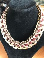 Choker, Sieraden, Tassen en Uiterlijk, Kettingen, Ophalen of Verzenden, Zo goed als nieuw, Goud, Overige materialen