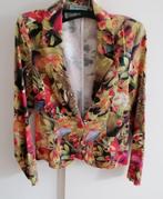 Te koop vrolijk net gekleurd, gewerkt jasje, colbert mt 36, Caravanne - blue line, Ophalen of Verzenden, Zo goed als nieuw, Jasje