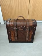 Houten kistje / koffer, Huis en Inrichting, Woonaccessoires | Kisten, Minder dan 50 cm, Gebruikt, Minder dan 50 cm, Ophalen of Verzenden