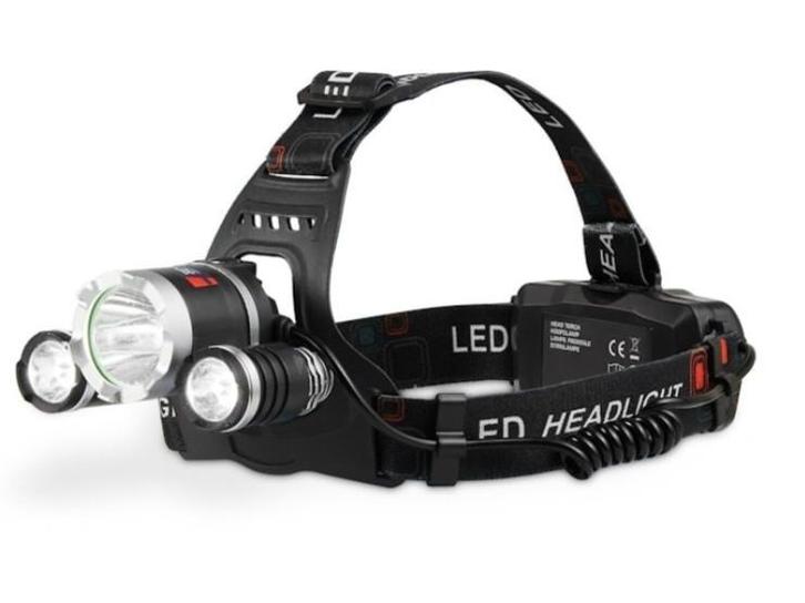 Wolfgang oplaadbare hoofdlamp, Caravans en Kamperen, Zaklampen, Nieuw, Accu, Ophalen of Verzenden