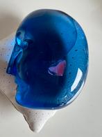 Vintage Kosta Boda Brains Blue Face Red Heart Bertil Vallien, Antiek en Kunst, Kunst | Designobjecten, Ophalen of Verzenden