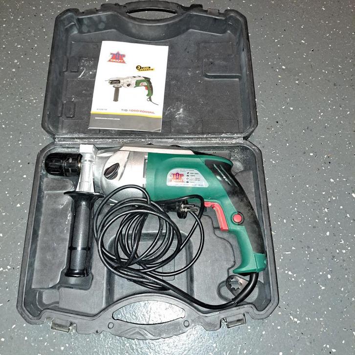 Topcraft Klopboormachine 1050W, Doe-het-zelf en Verbouw, Gereedschap | Boormachines, Gebruikt, Boormachine, 600 watt of meer, Klopboormechanisme