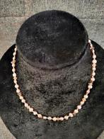 Vintage Cultive Zoetwater Parel ketting 925 Zilveren, Overige kleuren, Verzenden, Zilver, Met edelsteen
