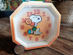 Snoopy retro klok/wekker, peanuts, jaren 60?, Verzamelen, Stripfiguren, Ophalen of Verzenden, Snoopy, Gebruikt