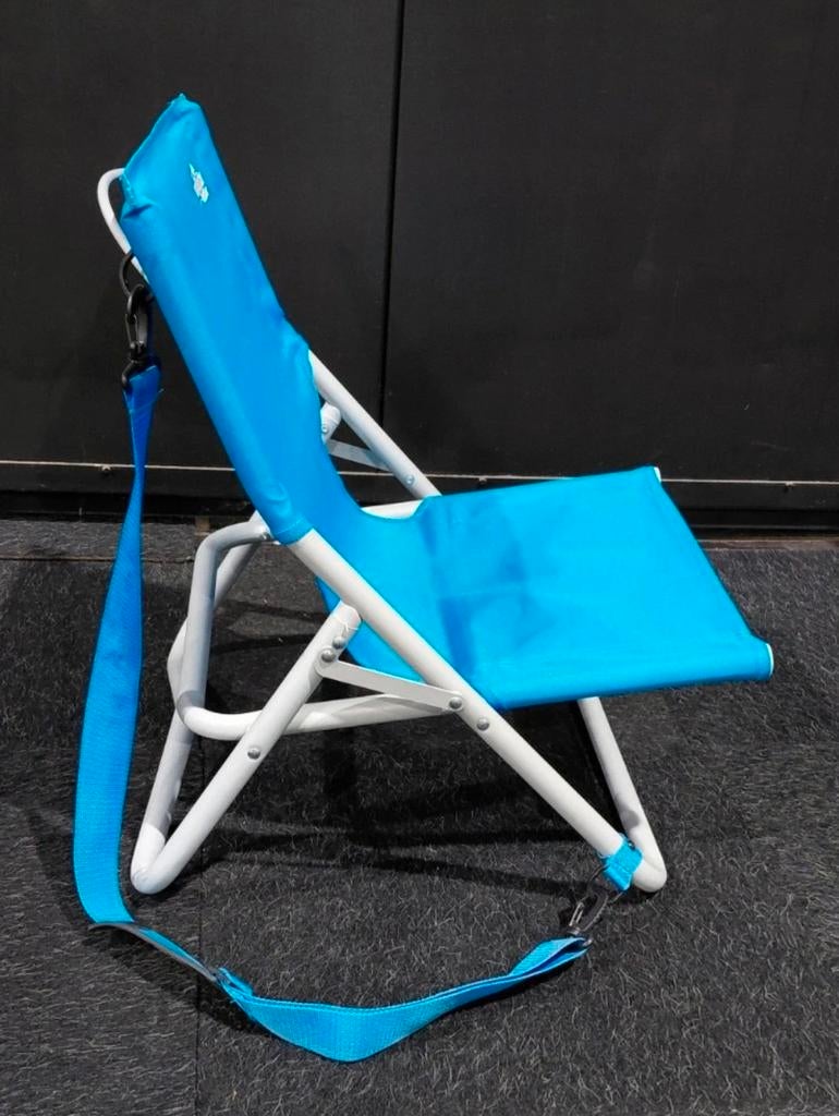 2 strandstoeltjes, Caravans en Kamperen, Kampeermeubelen, Ophalen, Campingstoel