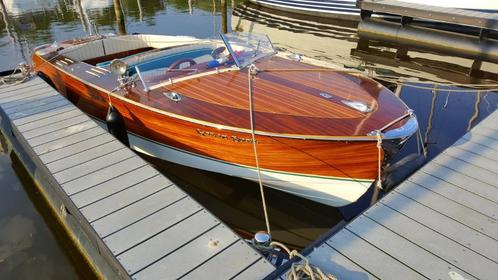 Infanger 580 klassieke speedboot '63, Watersport en Boten, Speedboten, Zo goed als nieuw, 3 tot 6 meter, Benzine, 120 tot 200 pk