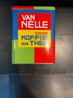 Vintage Van Nelle Koffie en Thee Blik, Verzamelen, Blikken, Ophalen of Verzenden, Gebruikt, Koffie, Van Nelle