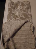 Taupe met witte quilt 140x140, Huis en Inrichting, Stoffering | Tapijten en Kleden, Ophalen, Vierkant, Bruin, 100 tot 150 cm