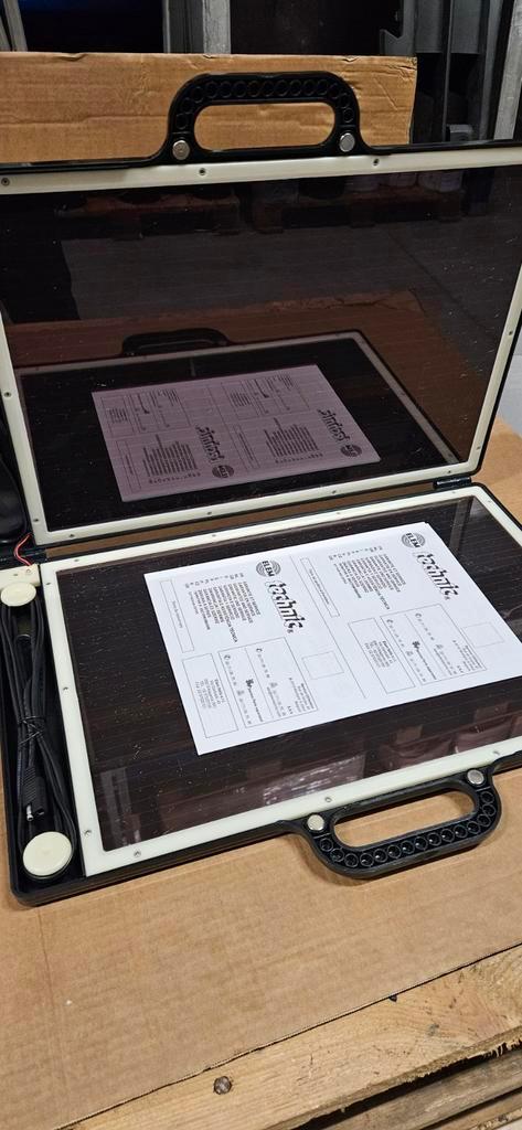 INKLAPBARE HANDTAS MODEL ZONNEPANELEN CA 40 DOZEN, Caravans en Kamperen, Kampeeraccessoires, Nieuw, Ophalen