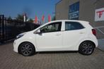 Kia Picanto 1.0 CVVT First Edition NAVI/AIRCO/APPLE&ANDROID, Voorwielaandrijving, Stof, Gebruikt, Met garantie (alle)