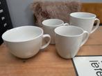 4 x albert heijn mokjes kommen koffie thee cappuccino, Huis en Inrichting, Ophalen of Verzenden, Zo goed als nieuw, Overige stijlen