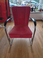 Vintage Gispen Classics Stoel - Rood, Huis en Inrichting, Stoelen, Ophalen, Gebruikt, Vintage, Metaal