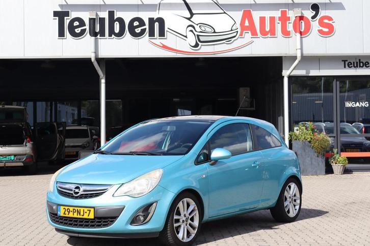 Opel Corsa 1.4-16V Color Edition Airco, Radio cd speler, Cru, Auto's, Opel, Bedrijf, Te koop, Corsa, ABS, Airbags, Airconditioning